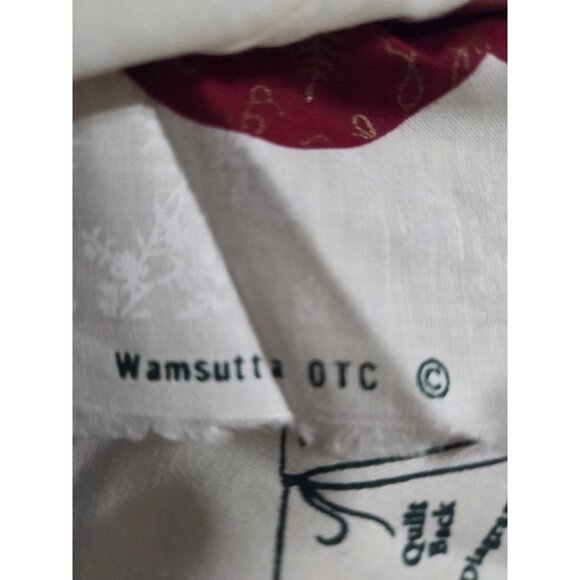 Vintage Pre-printed Fabric Panel Pillow/Appliques Hallmark Cranston Wamsutta - Picture 9 of 12